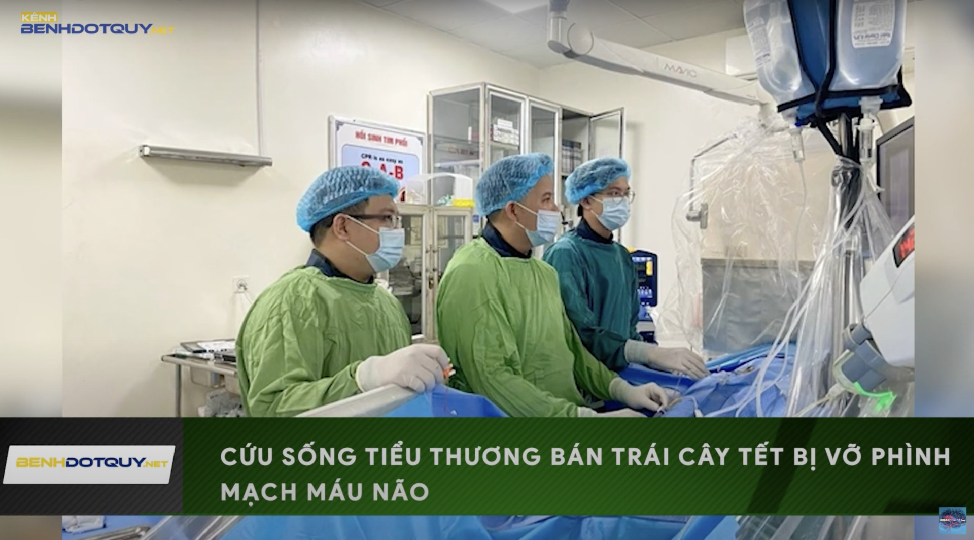 Tiểu thương bán trái cây Tết bị vỡ phình mạch máu não được cứu sống
