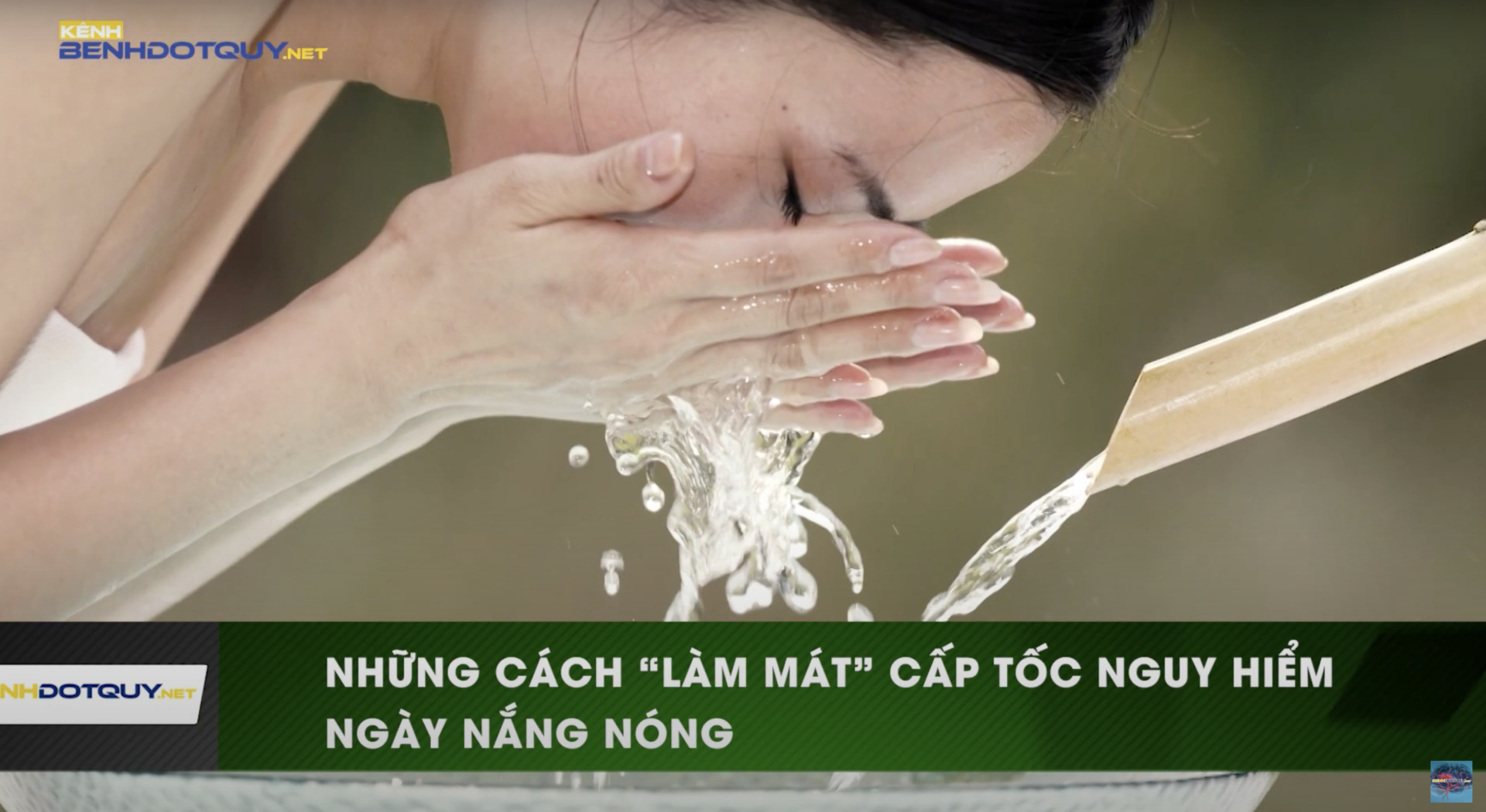 Cần lưu ý về những cách “làm mát” cấp tốc có thể ảnh hưởng đến sức khỏe trong những ngày nắng nóng