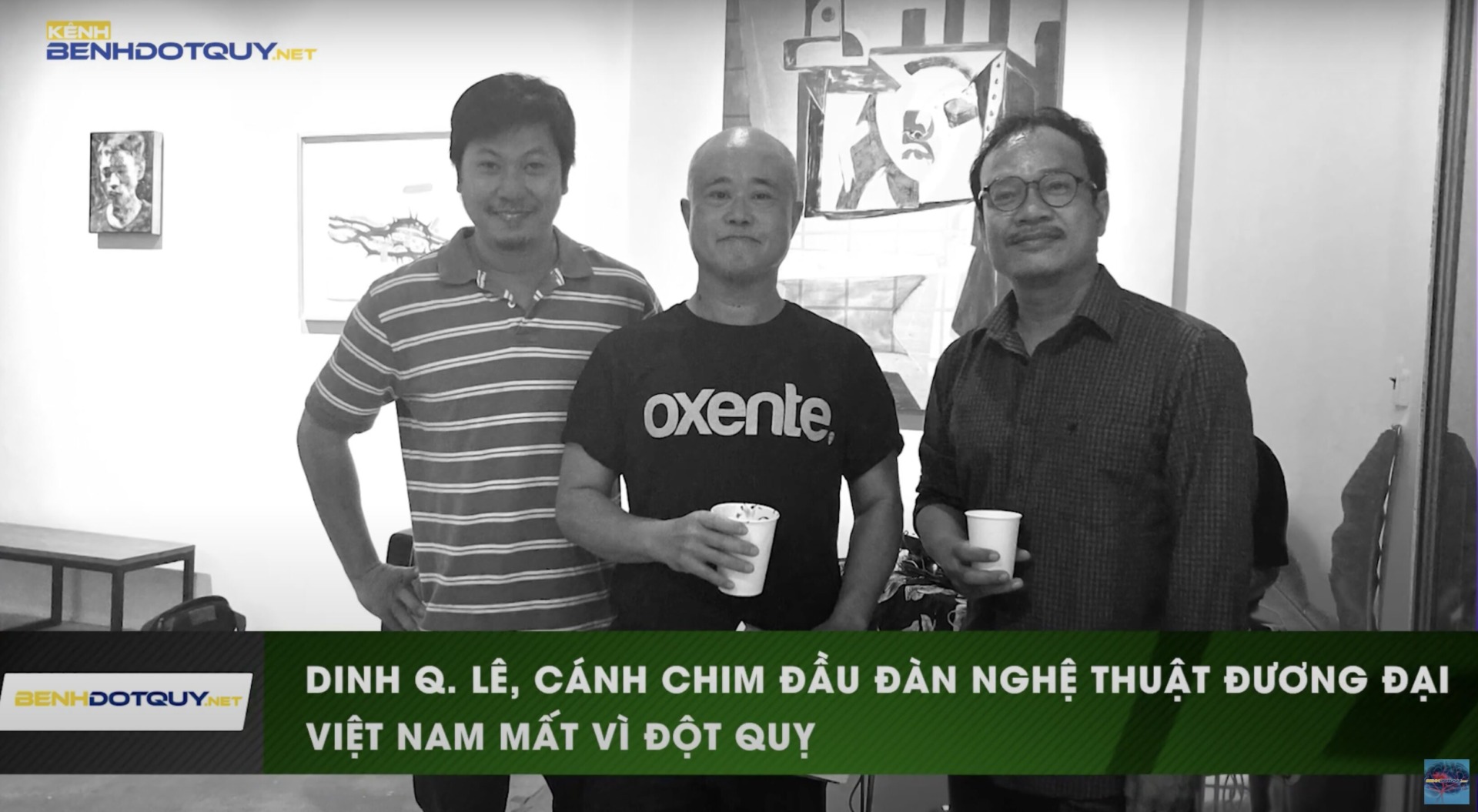Họa Dinh Q. Lê đột ngột qua đời do đột quỵ
