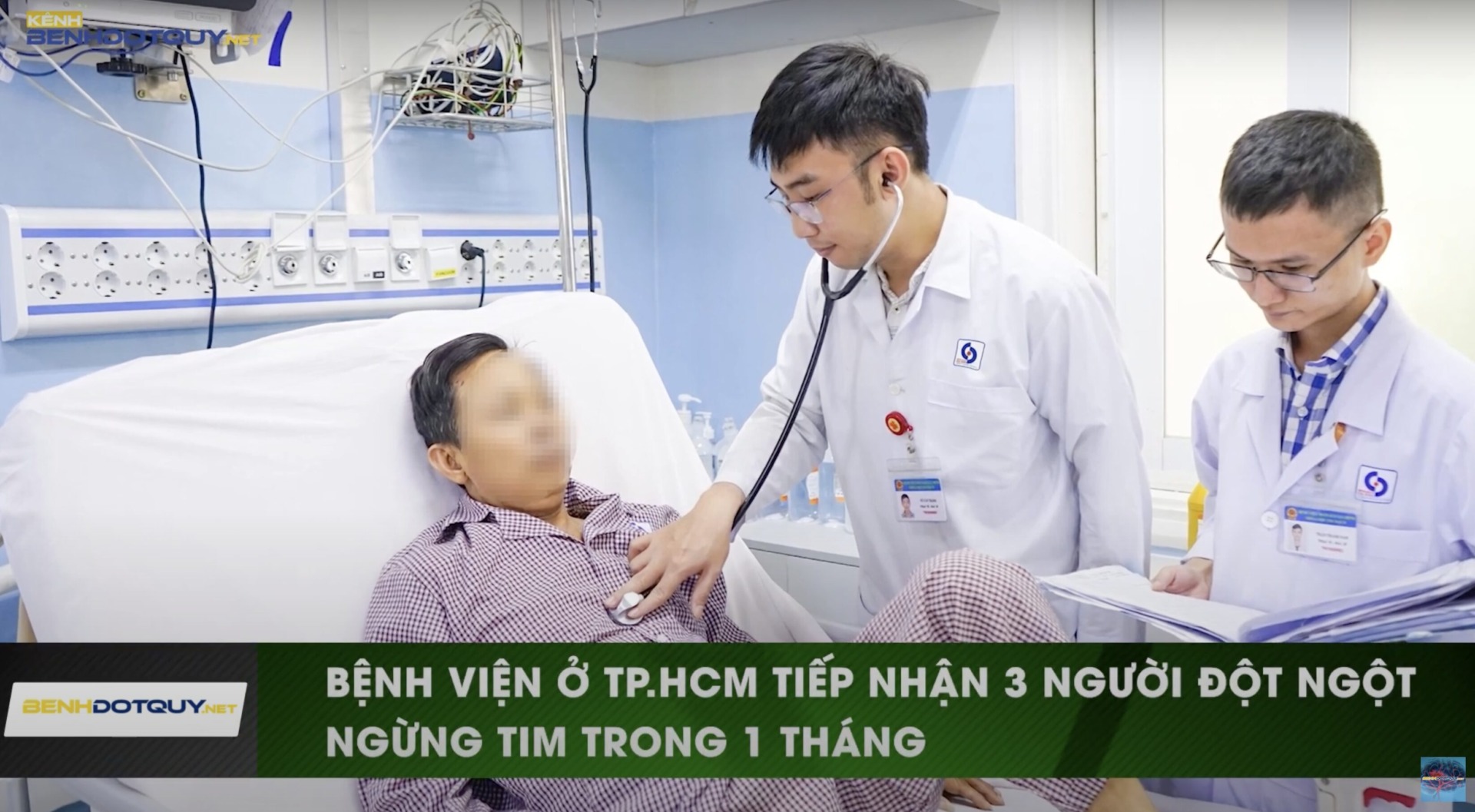 Cứu sống nam bệnh nhân đột ngột ngừng tim, tiên lượng 90% tử vong