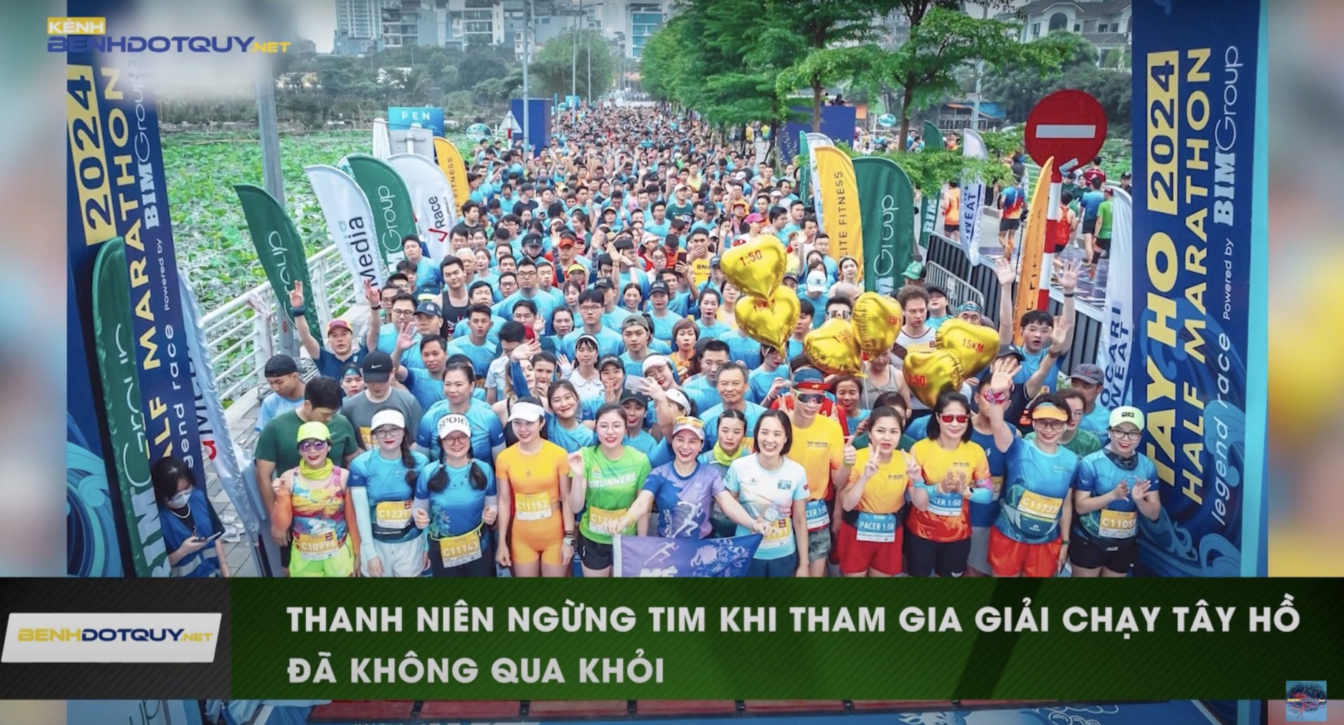 Thanh niên 34 tuổi ngừng tim tại giải chạy Tây Hồ đã không qua khỏi