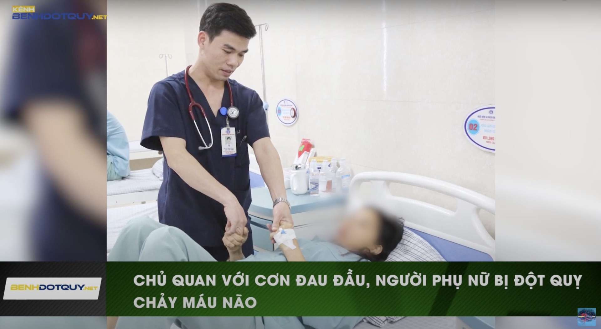 Phú Thọ: Người phụ nữ bị đột quỵ chảy máu não do chủ quan với cơn đau đầu