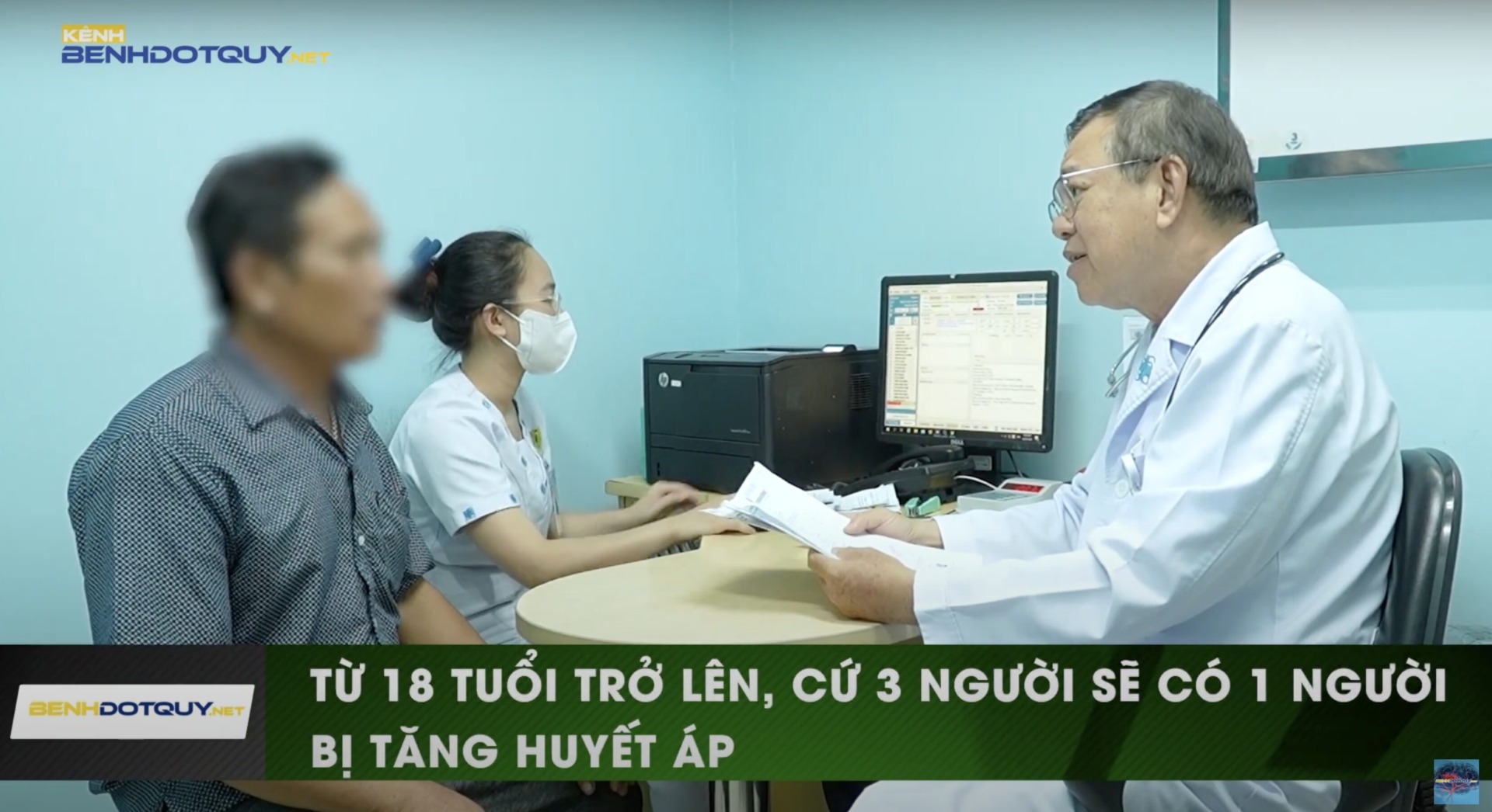 Cứ 3 người trên 18 tuổi sẽ có 1 người bị tăng huyết áp