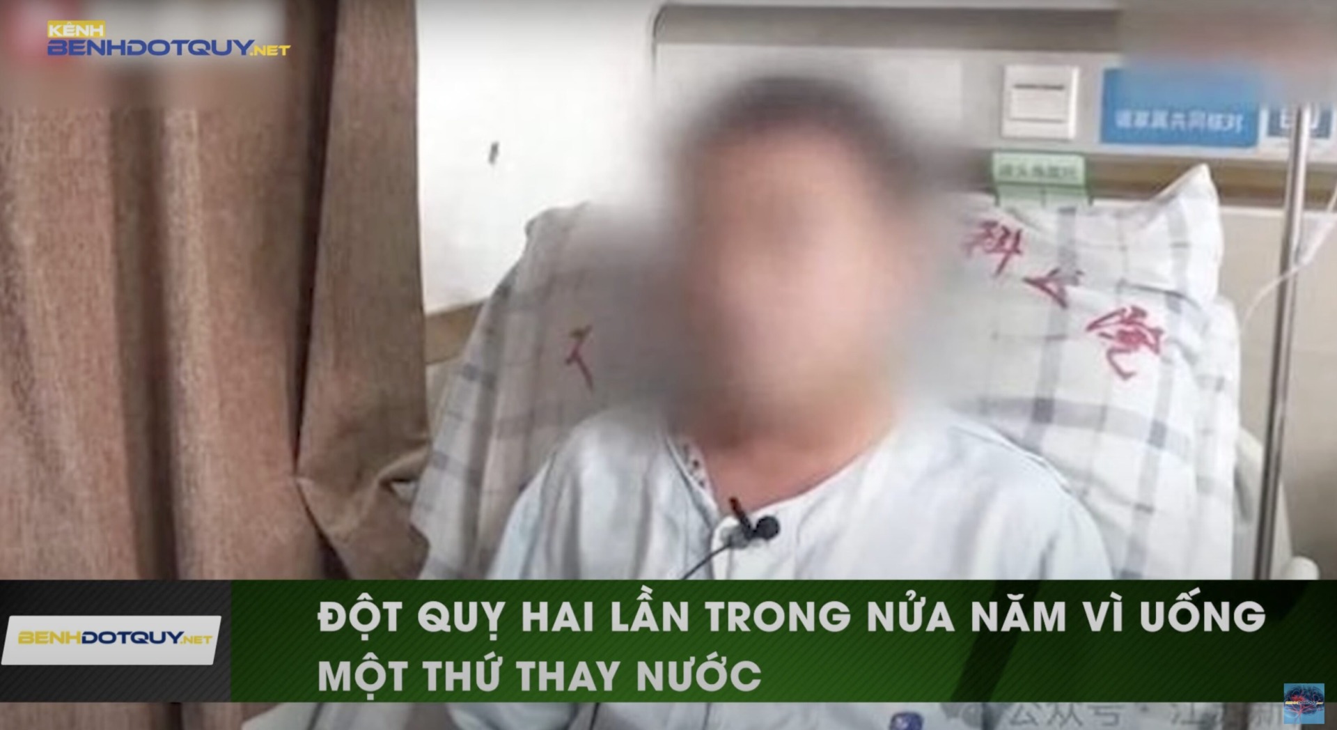 Người đàn ông bị đột quỵ hai lần trong vòng 6 tháng vì sử dụng một thứ thay nước