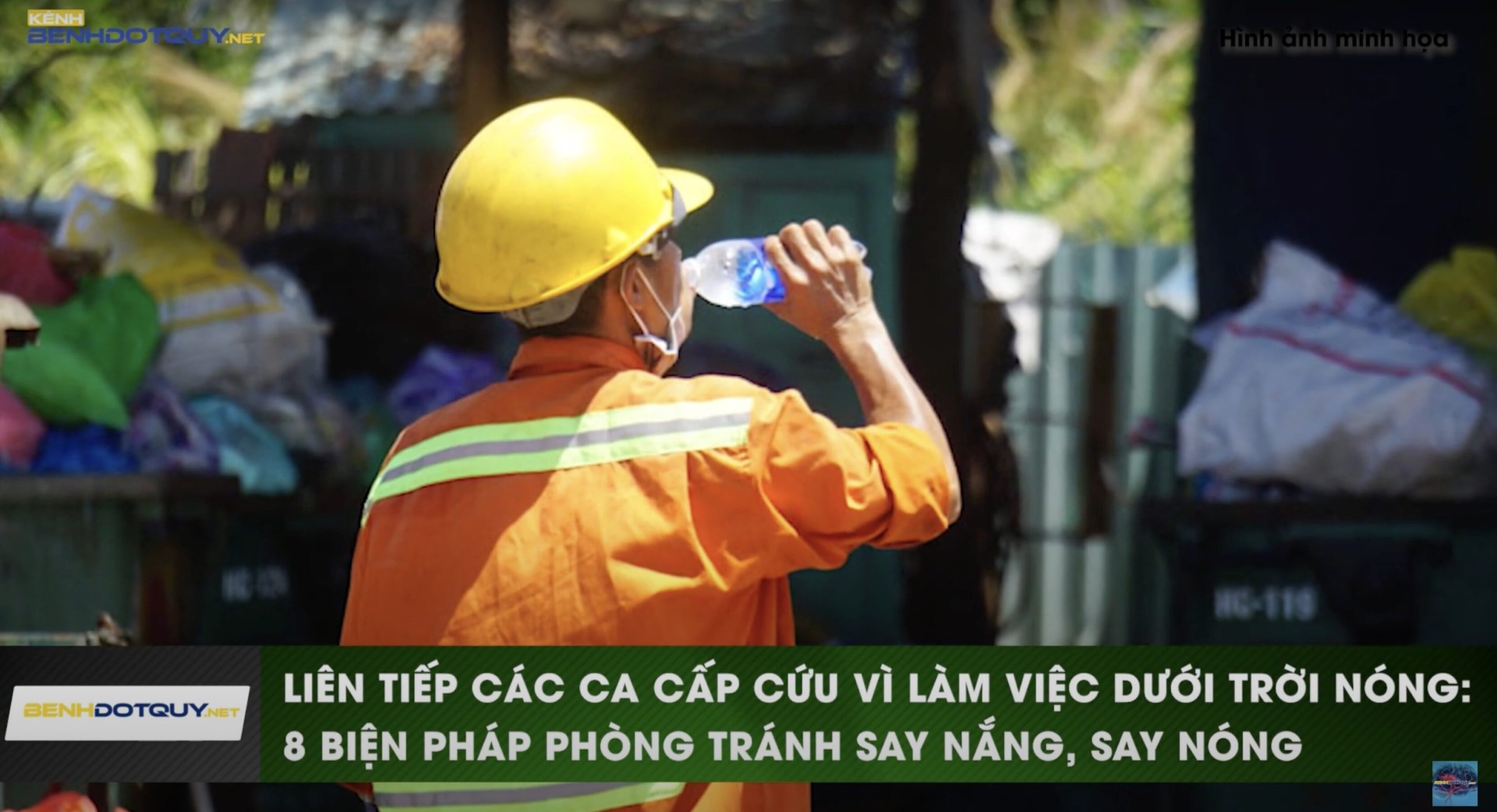 Các biện pháp phòng ngừa say nắng, say nóng