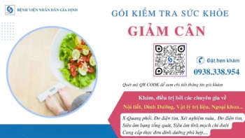 Giá gói khám sức khỏe giảm cân của Bệnh viện Nhân dân Gia Định là bao nhiêu?