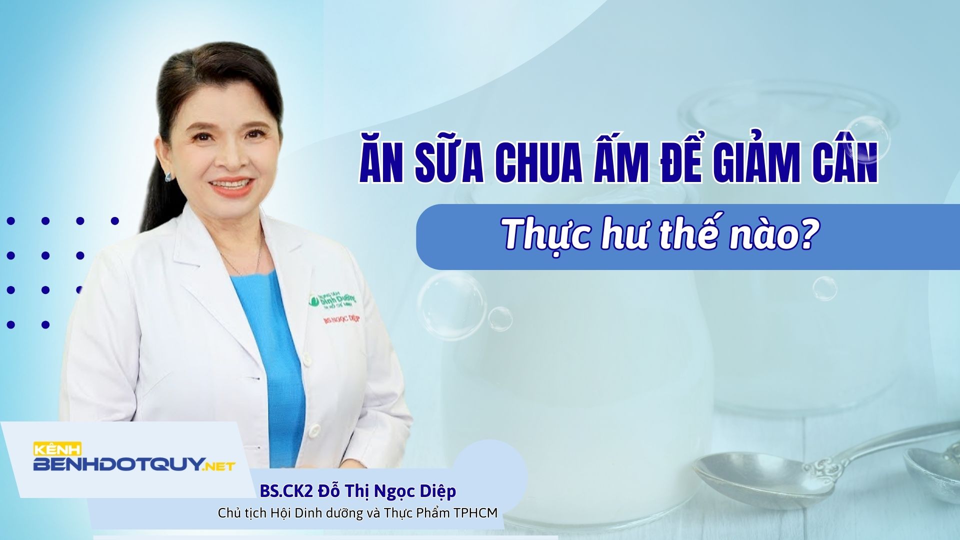 Ăn sữa chua ấm để giảm cân, thực hư ra sao?