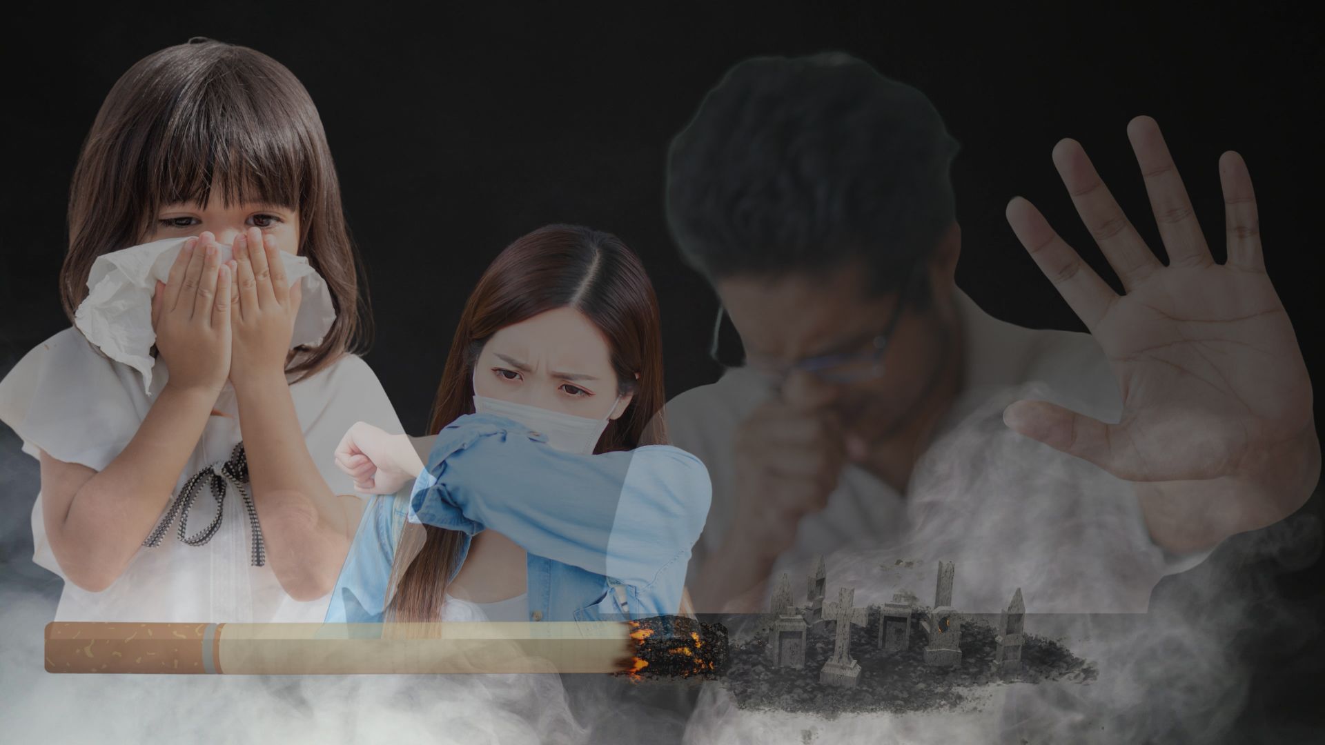 Khoảng 18.800 ca tử vong mỗi năm do hút thuốc lá thụ động