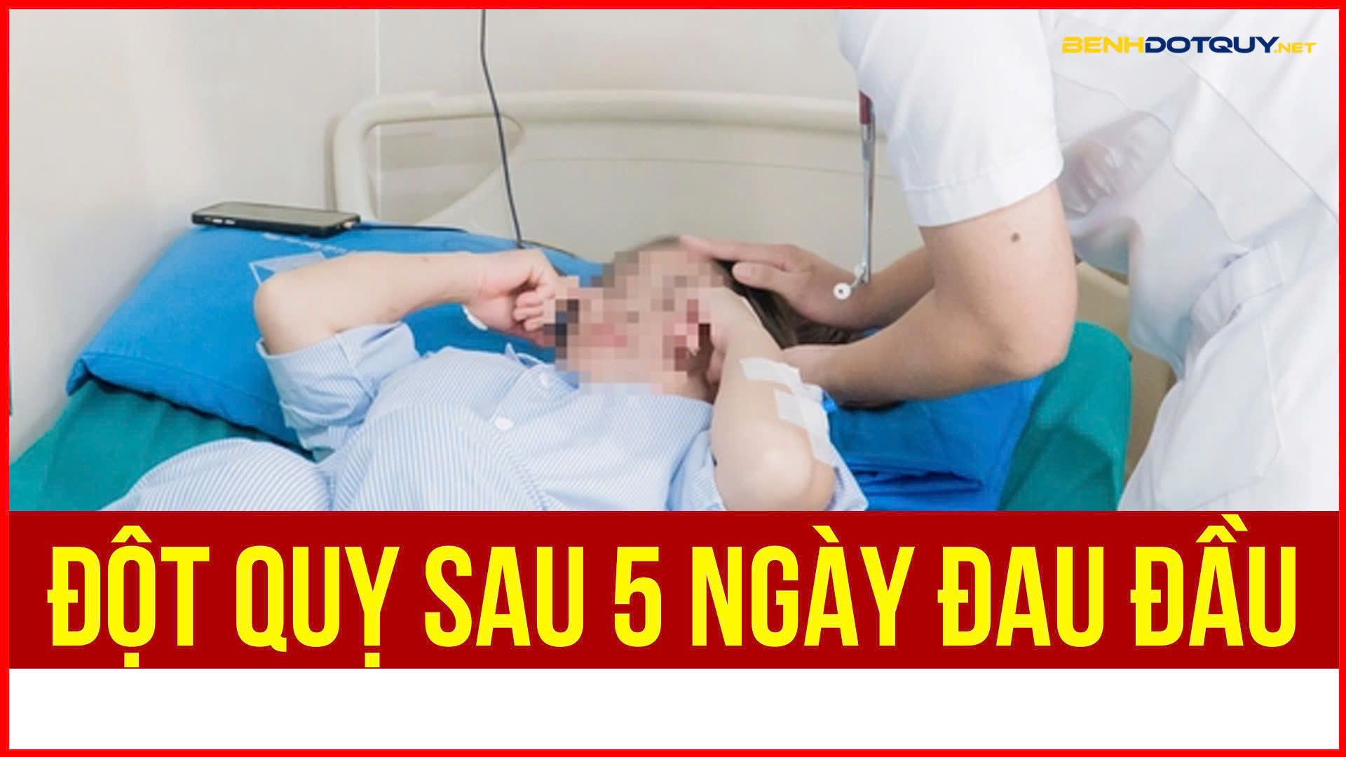 Người phụ nữ 39 tuổi đột quỵ sau 5 ngày đau đầu