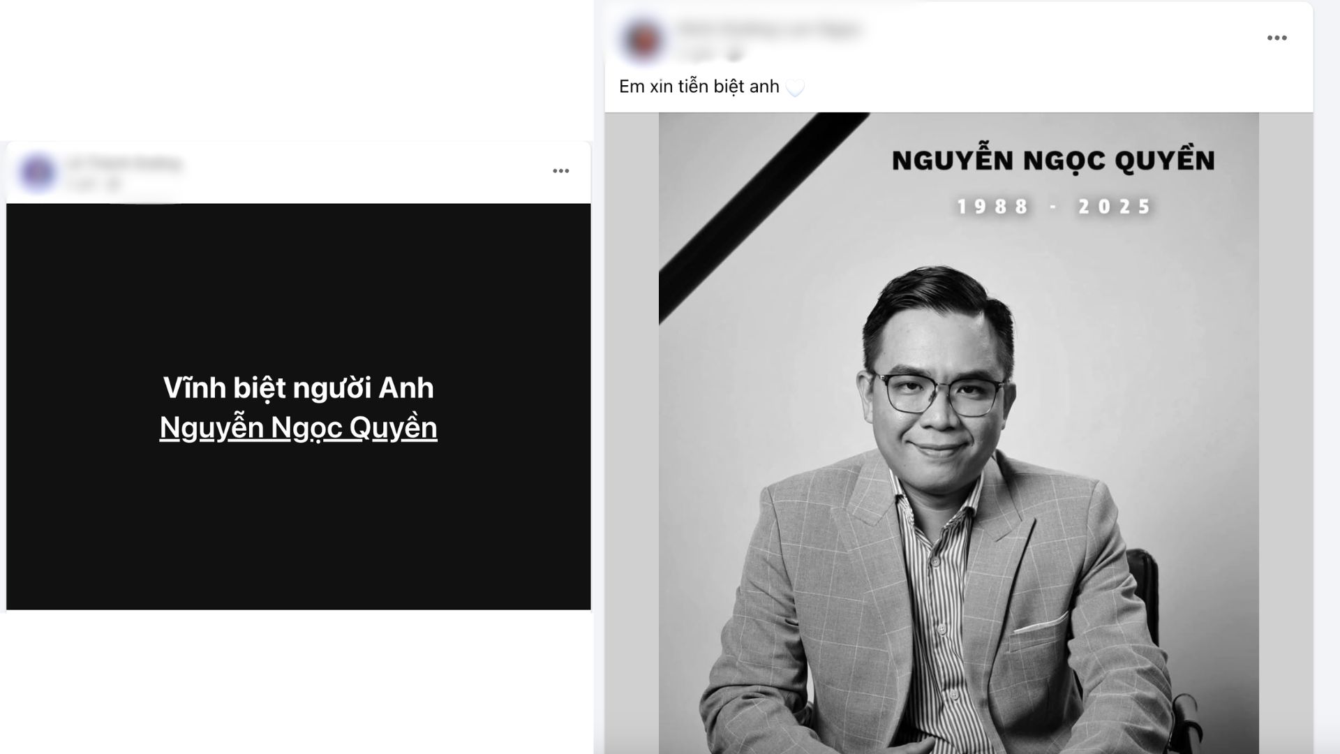 Đạo diễn Nguyễn Ngọc Quyền qua đời đột ngột ở tuổi 36