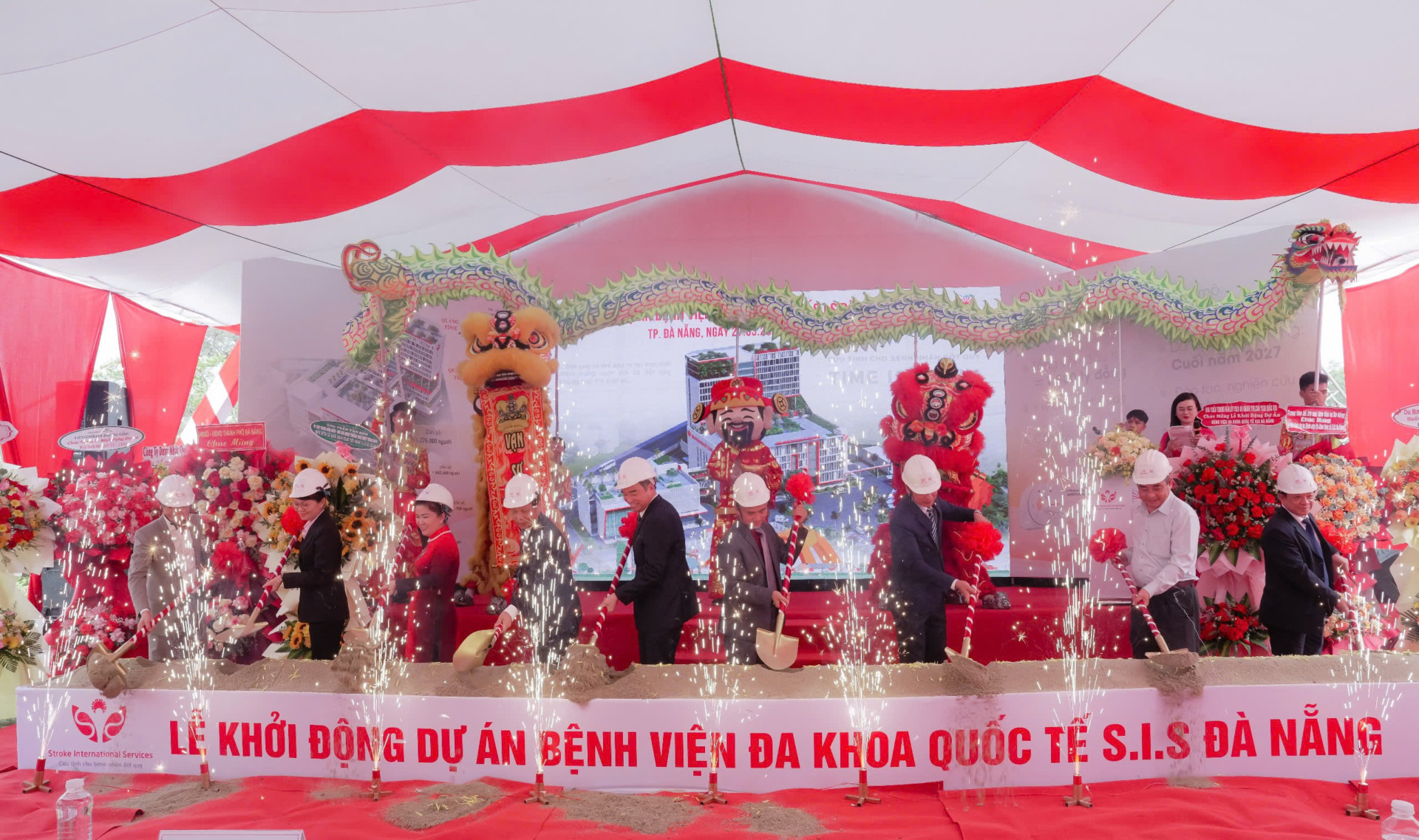 Dự án Bệnh viện Đa khoa Quốc tế S.I.S Đà Nẵng với tổng vốn đầu tư gần 1.500 tỷ chính thức khởi động