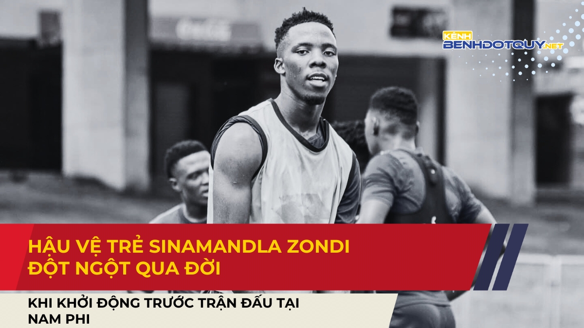 Nam Phi: Cầu thủ trẻ đột tử khi khởi động trước trận đấu