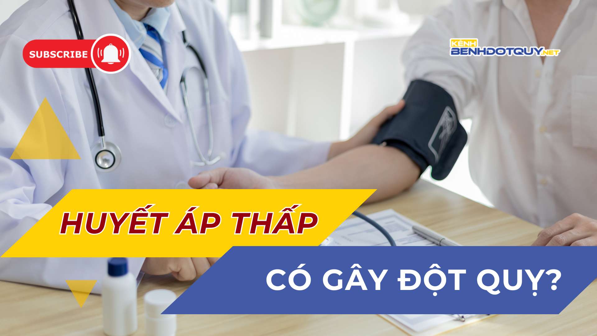 Huyết áp thấp sinh lý có gây đột quỵ?