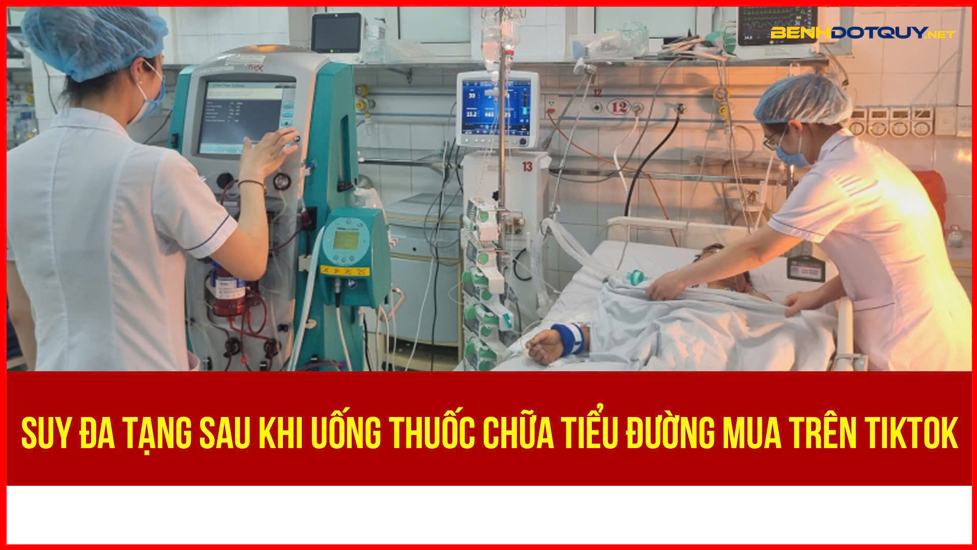 Suy đa tạng sau khi uống thuốc chữa tiểu đường mua trên TikTok