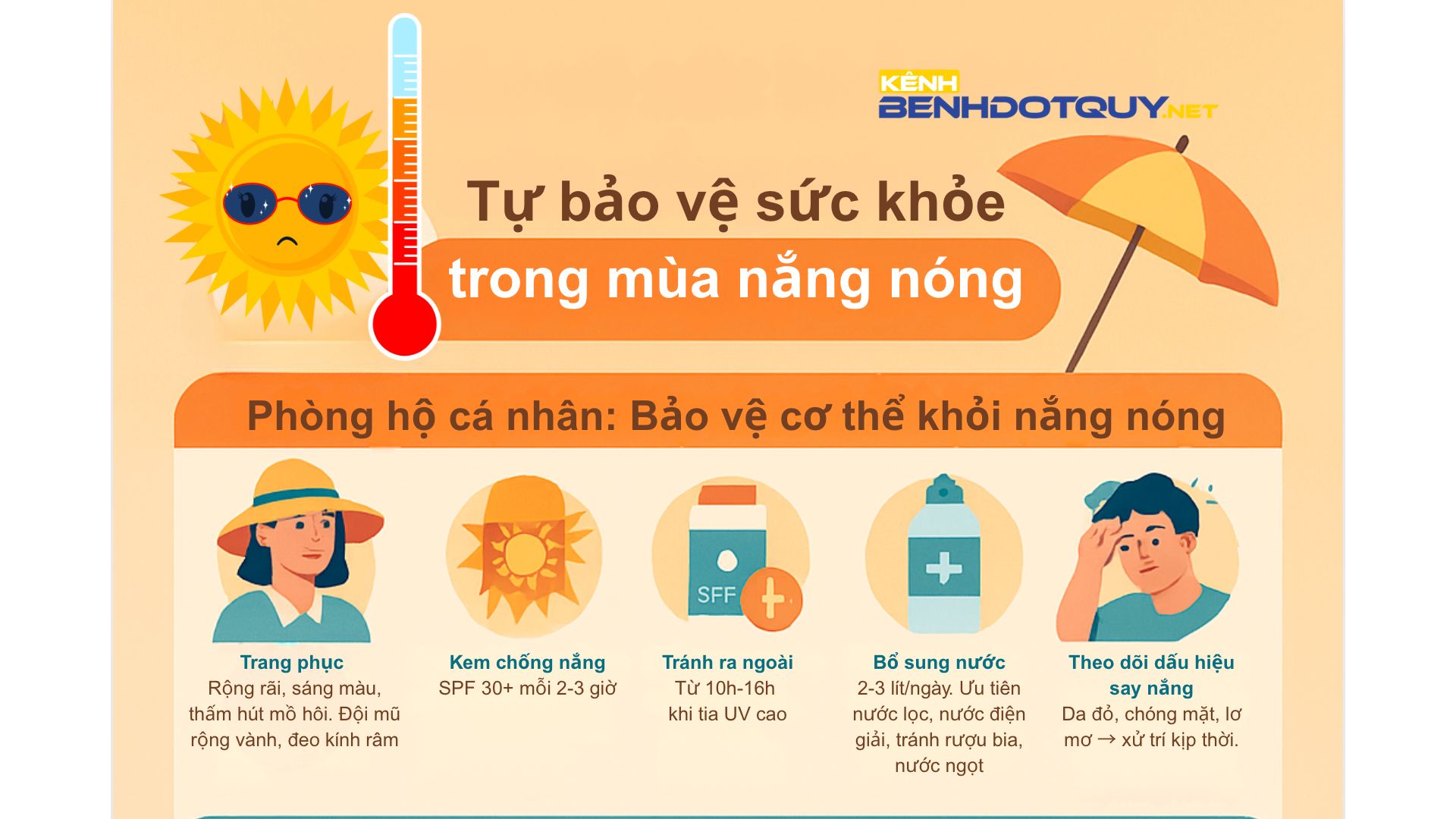 Nắng nóng đe dọa sức khỏe: Ai dễ bị ảnh hưởng và cần làm gì?