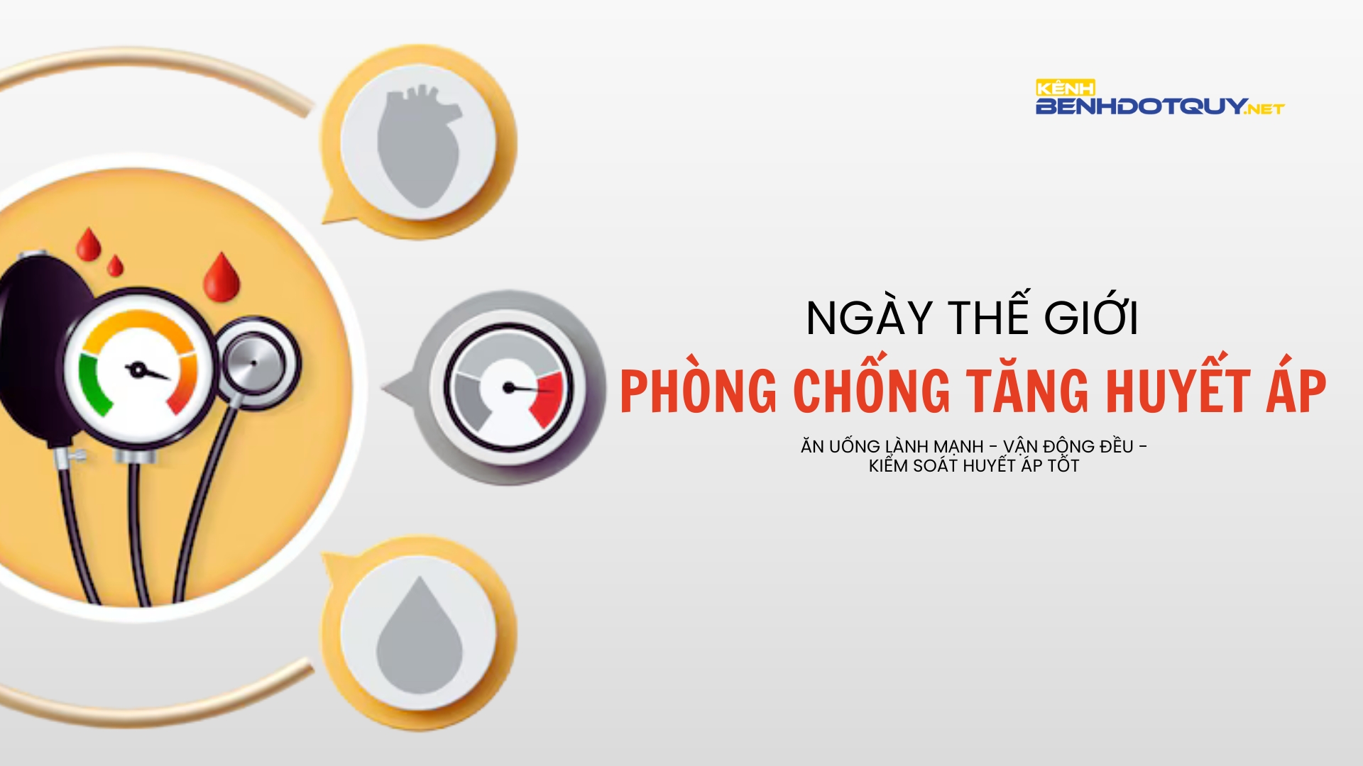 Ngày Thế giới phòng chống tăng huyết áp 17/5: Sống khỏe từ những thói quen nhỏ nhất