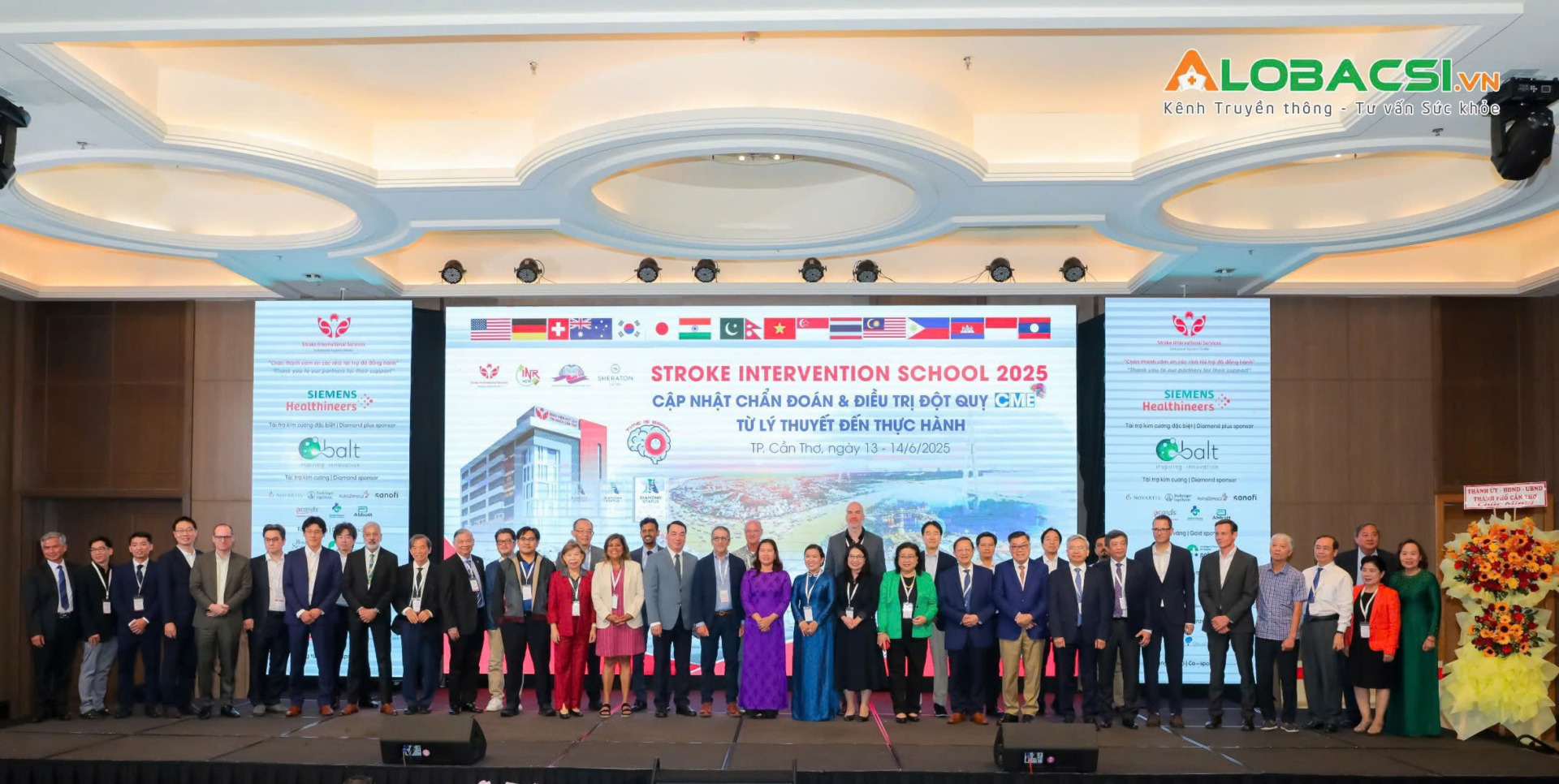 Stroke Intervention School 2025: Lần đầu cập nhật giảm áp lực nội sọ – Chủ đề mới từ Châu Âu tại Việt Nam