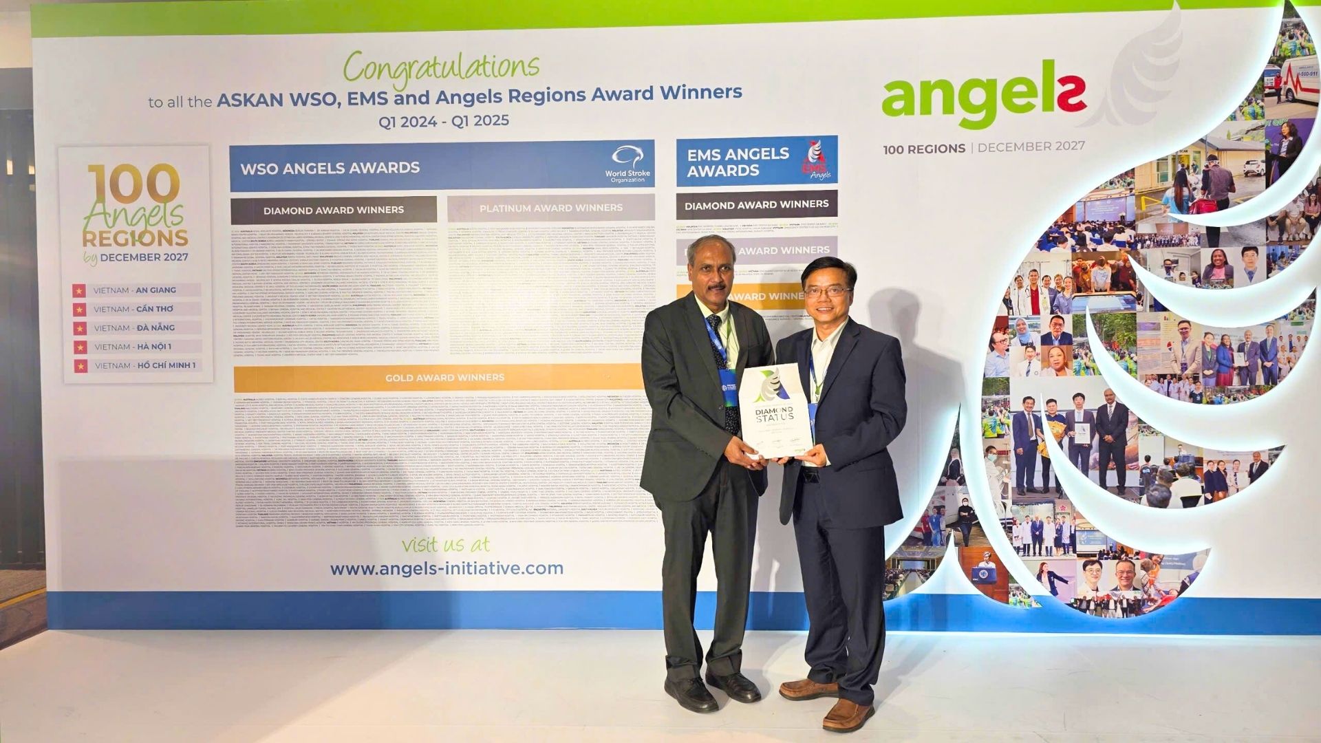 BVĐK Châu Đốc 2 lần liên tiếp đạt chứng nhận Kim cương về điều trị đột quỵ