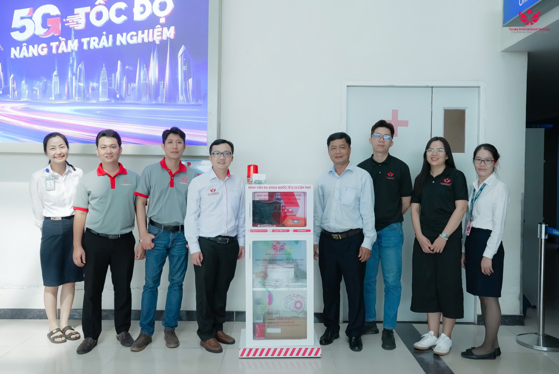 Từ S.I.S Cần Thơ, mở đường hành trình hiện thực hóa máy AED ở mọi sân bay Việt