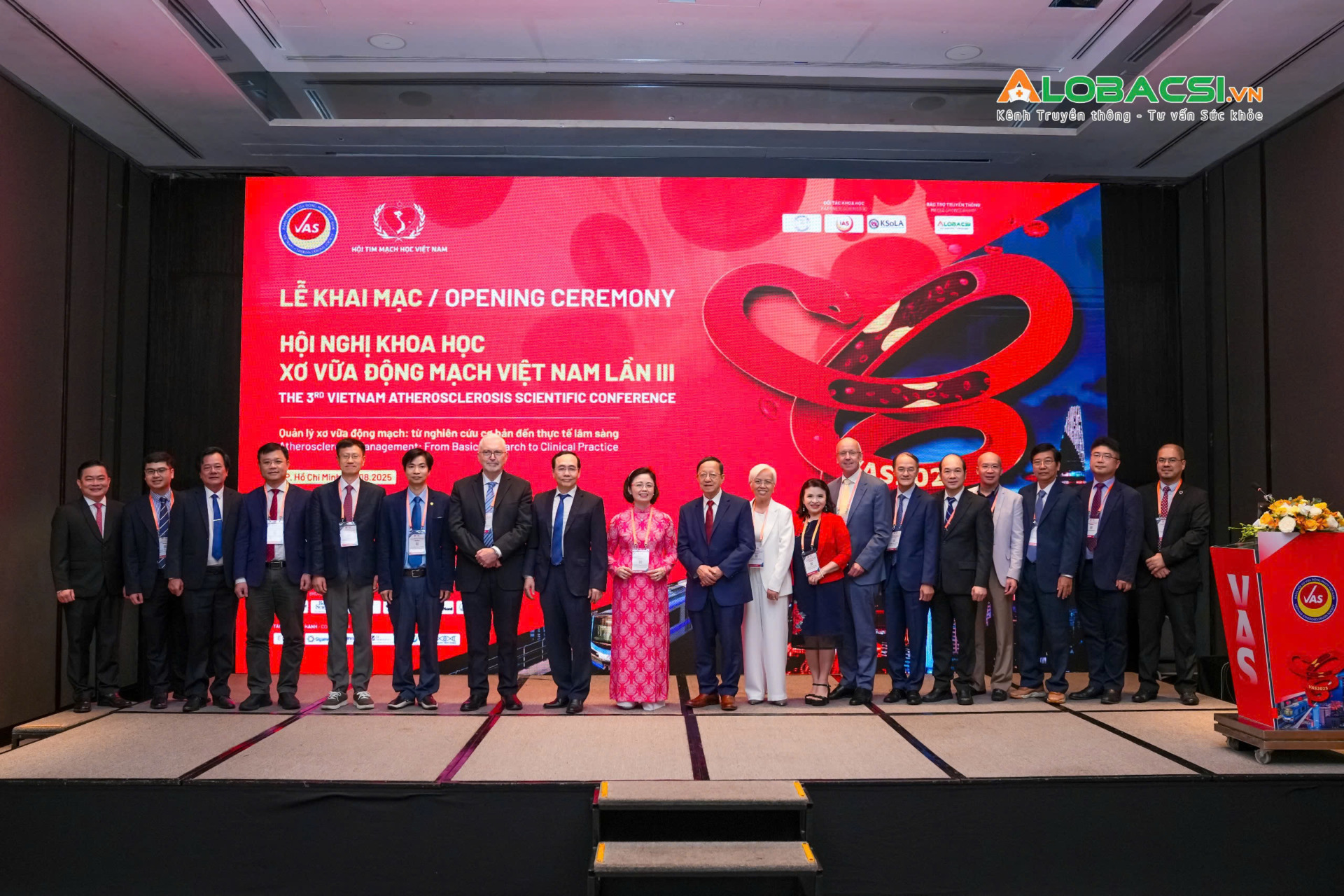 VAS 2025: Diễn đàn khoa học tim mạch lớn nhất Việt Nam về xơ vữa động mạch