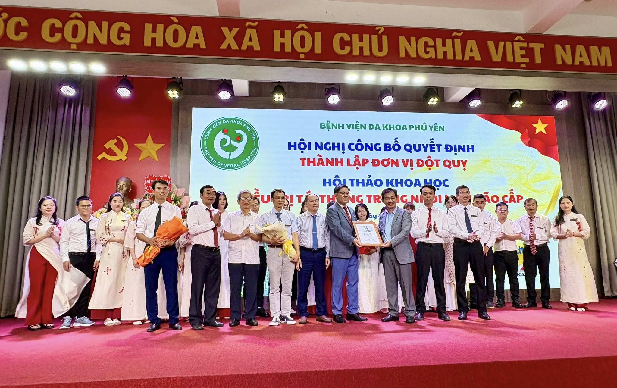 Bệnh viện Đa khoa Phú Yên thành lập Đơn vị Đột quỵ