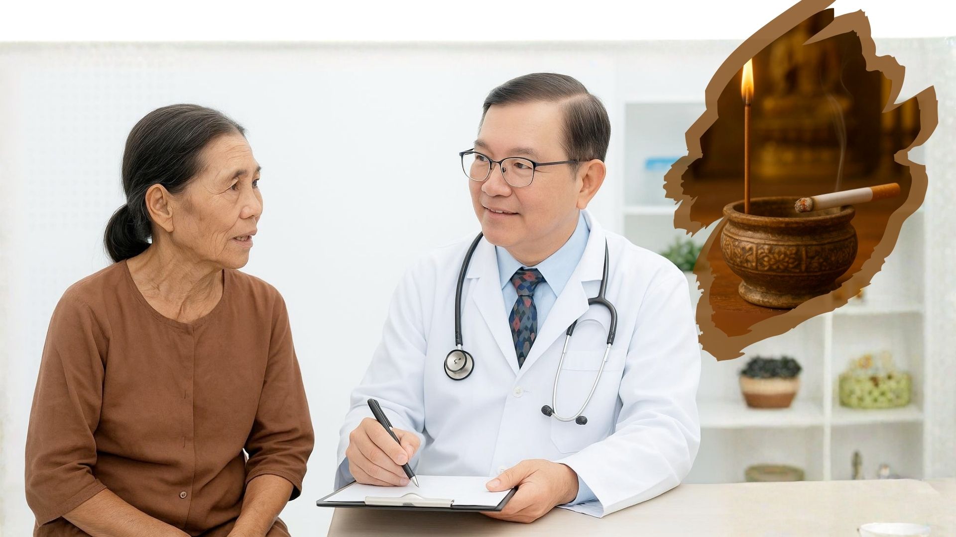 “Bà cụ tóp mỡ, điếu thuốc mồi nhang” đến bài học giữ 3 con số vàng ngừa đột quỵ